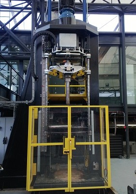 Automated Test Rig, weight of nine tons, bespoke build