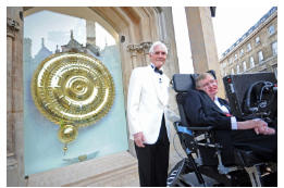 Corpus Clock with Stephen Hawking