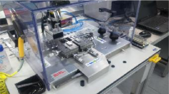 Special Purpose Machine for the alignment of components to less than 1 micron