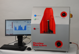 Huxley Bertram's Contactless Earing Measurement Machine, with Earing profile analysis software