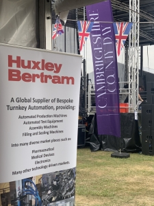 Cambridgeshire County Day attended by Huxley Bertram, a global supplier of bespoke automation