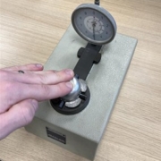 Cup measured manually